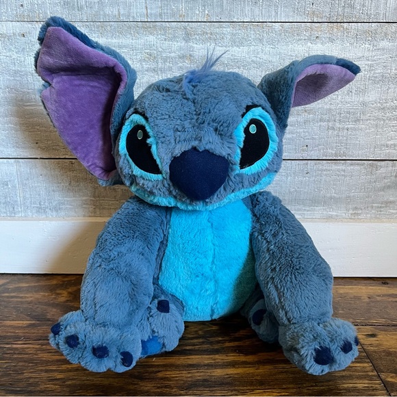 Disney Large Blue Stitch Stuffed Animal - Picture 9 of 9